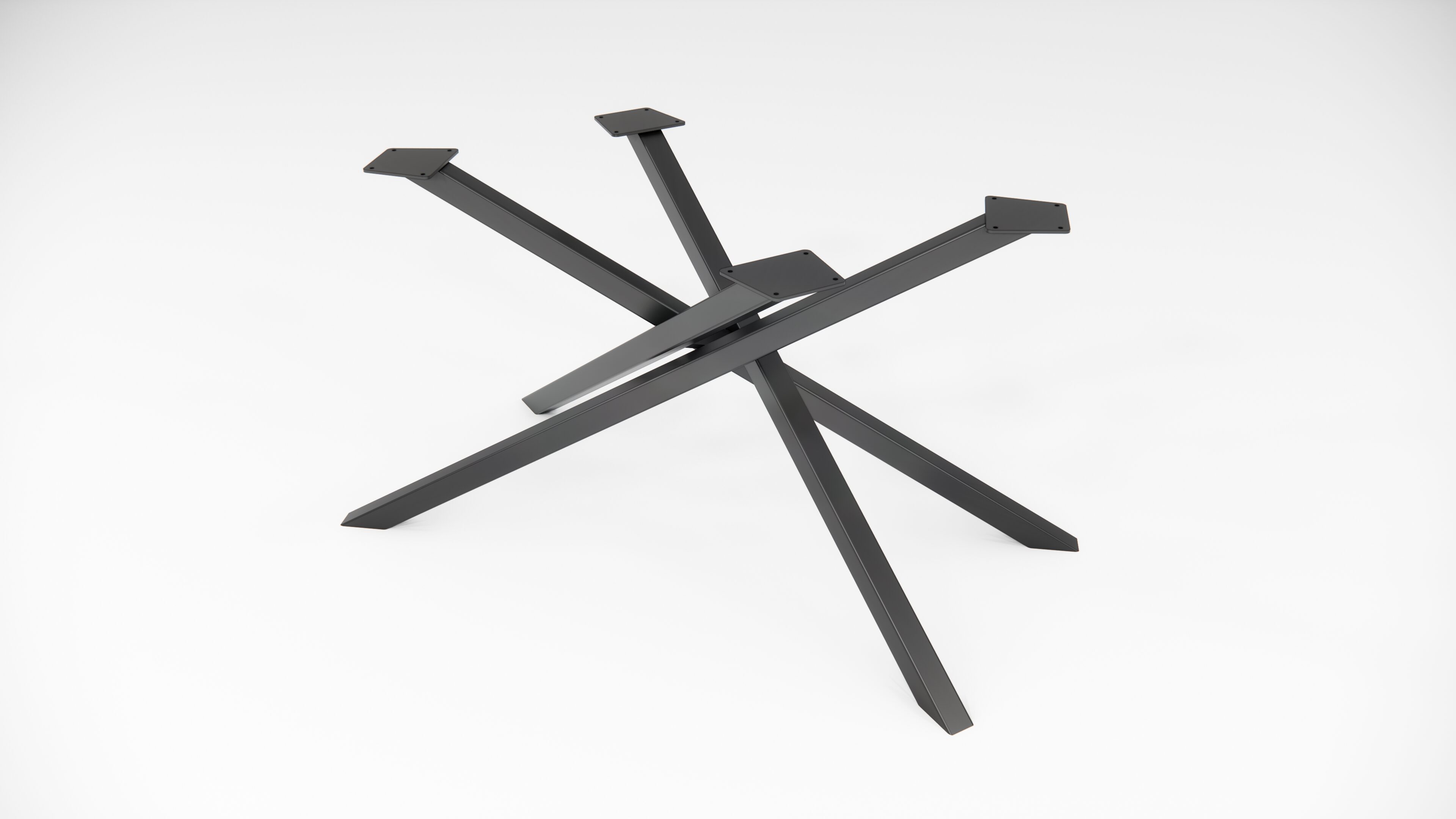 MYCADO SLIM noha na jedálenský stôl čierna