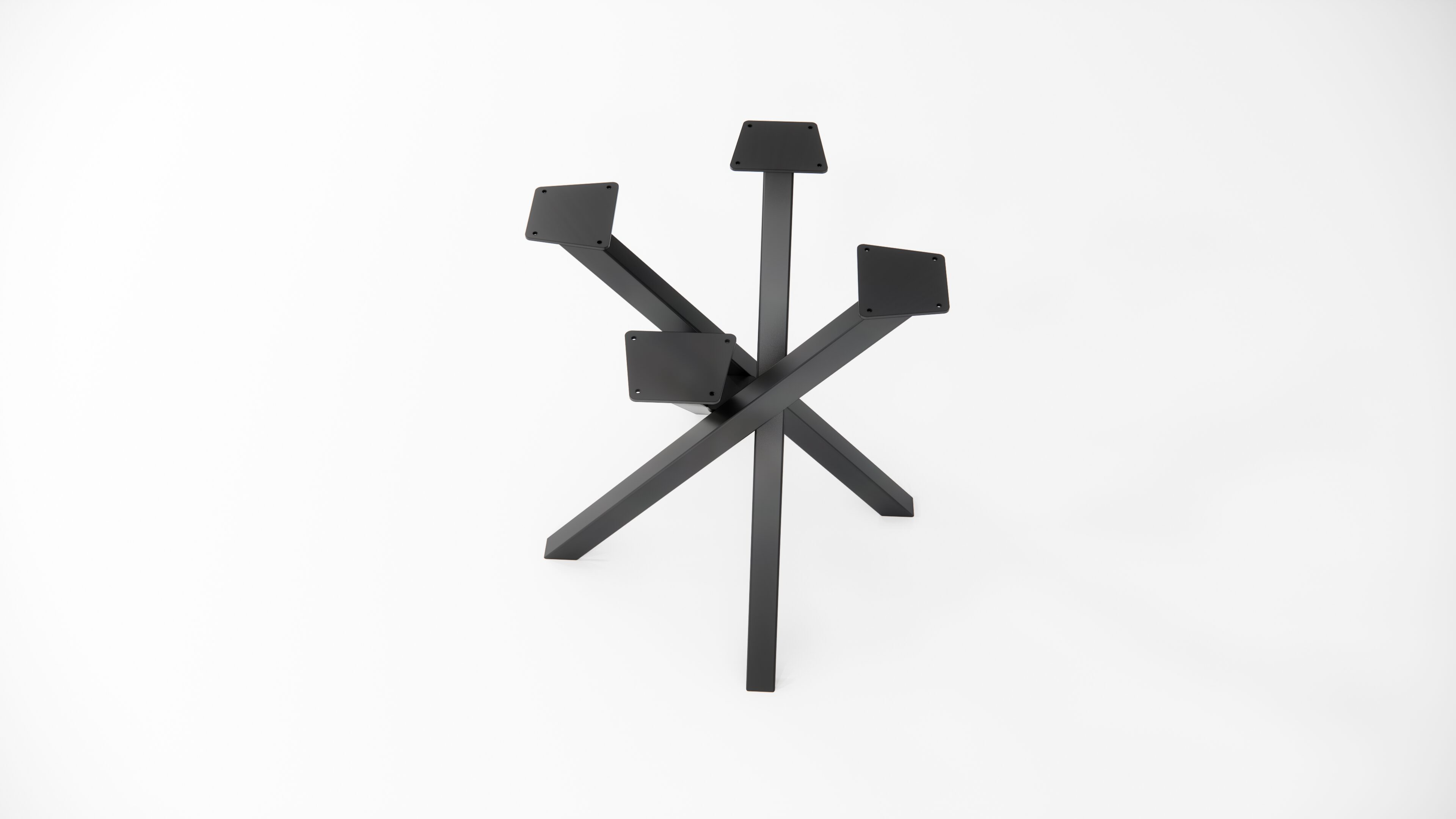 MYCADO kovová podnož na konferenčný stolík, čierna