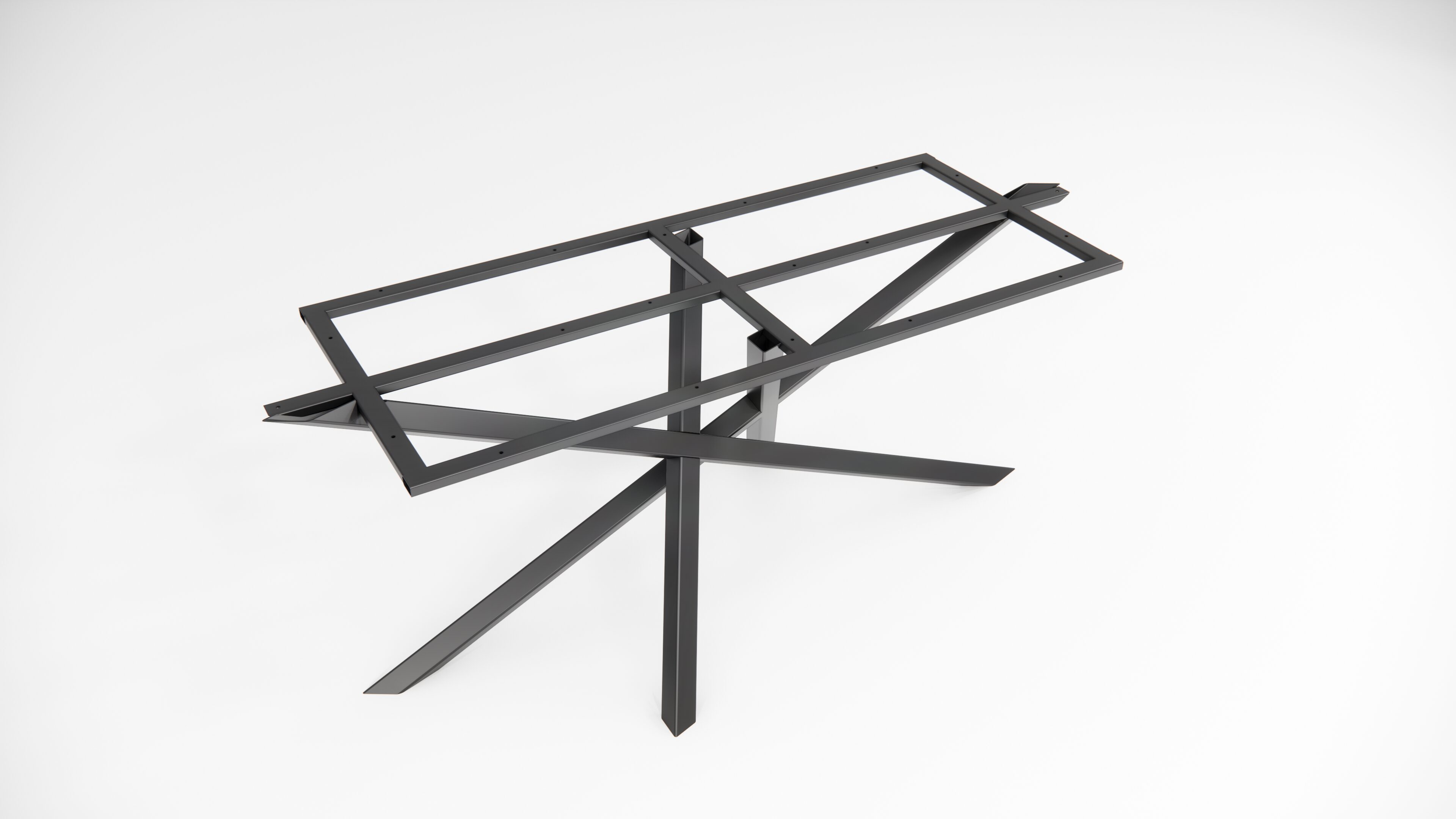 MOSAYK SLIM noha na jedálenský stôl čierna