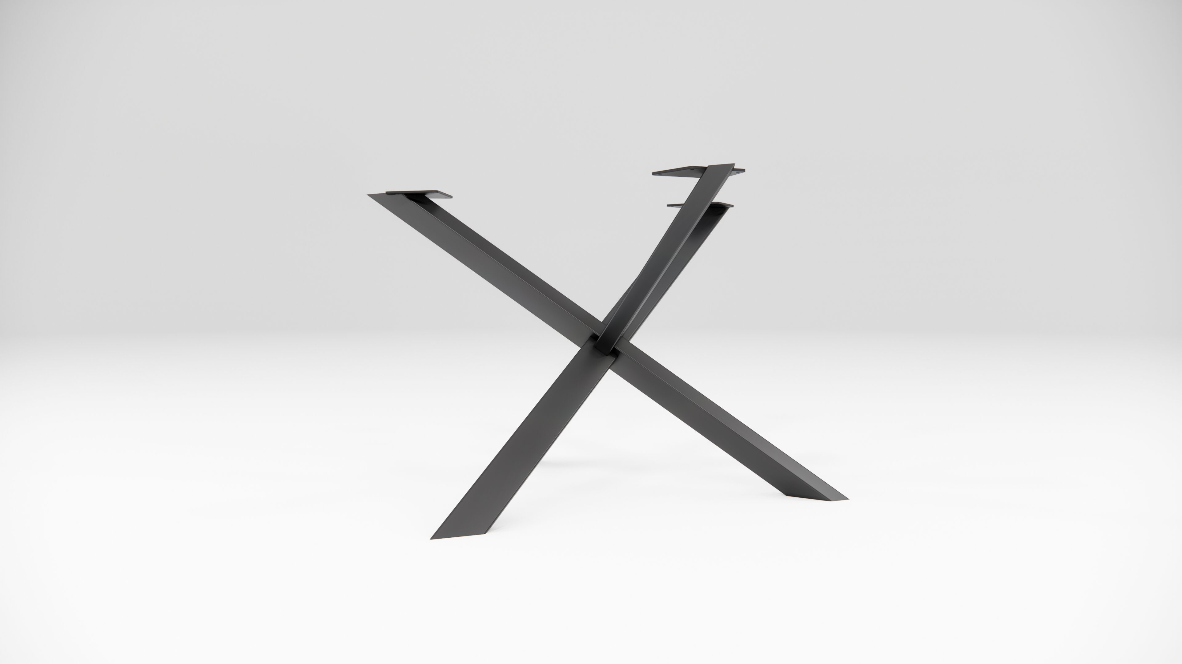 VADORA noha na jedálenský stôl čierna