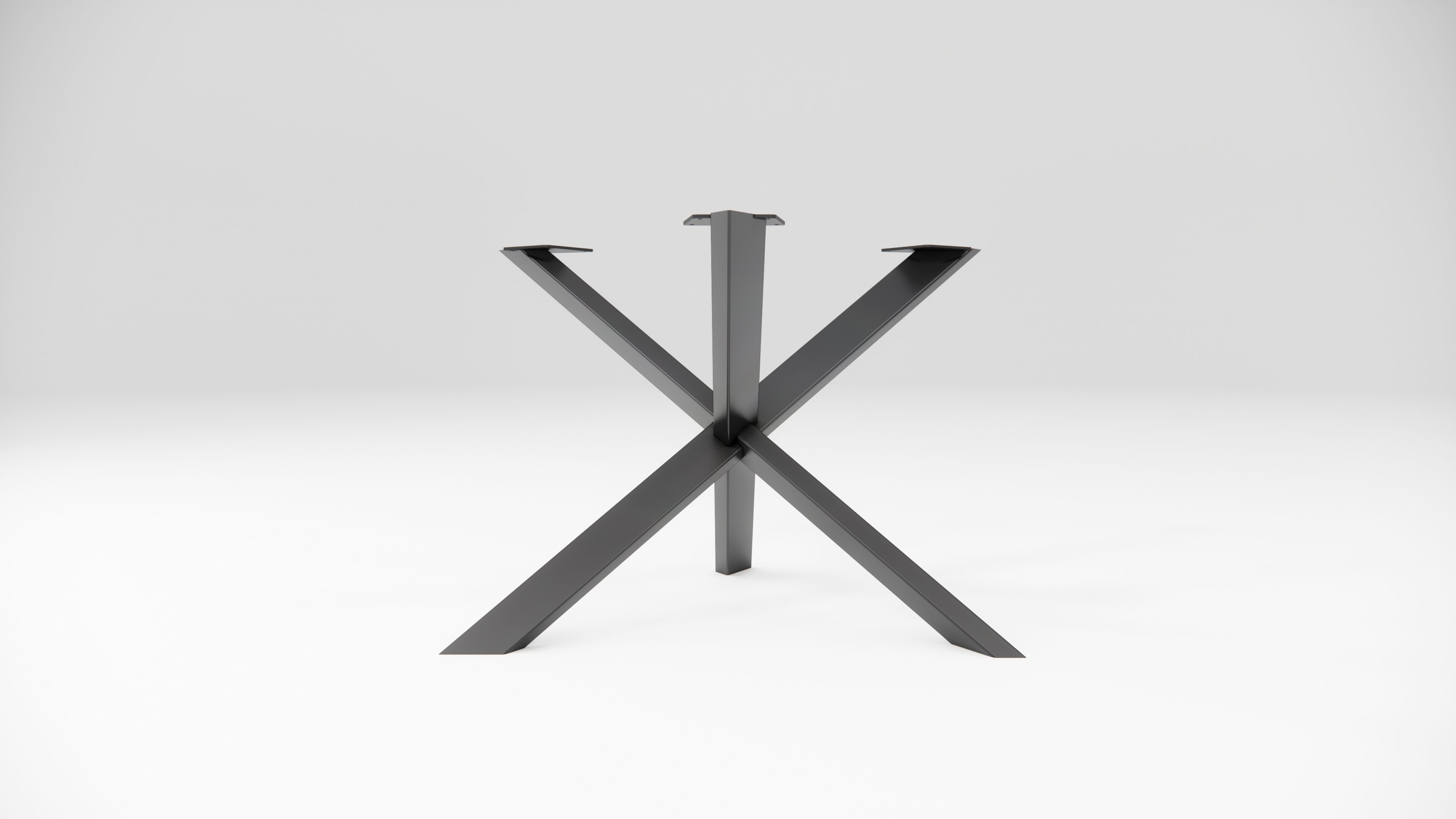 VADORA noha na jedálenský stôl čierna