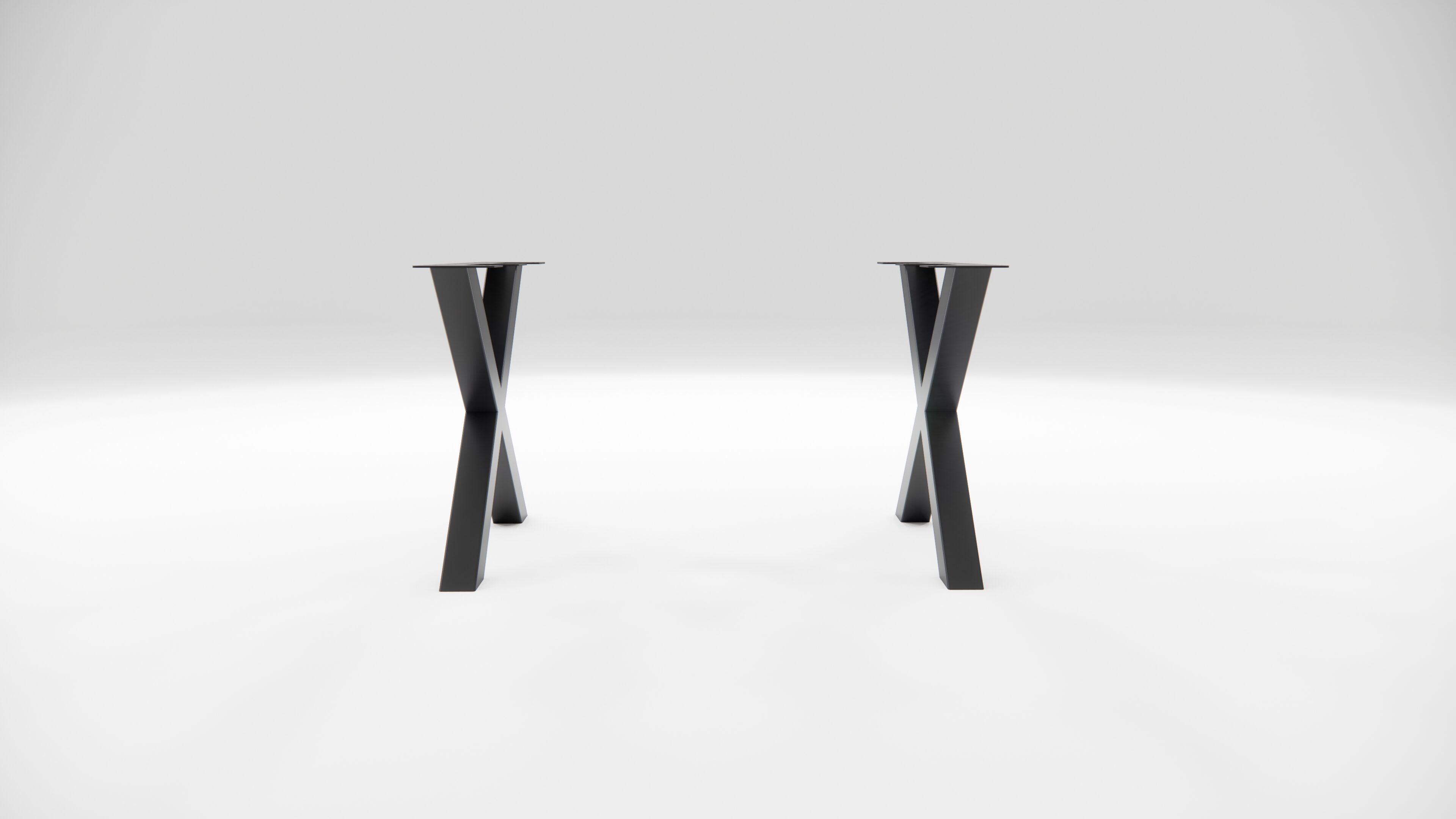 XLYNE BIG noha na jedálenský stôl čierna