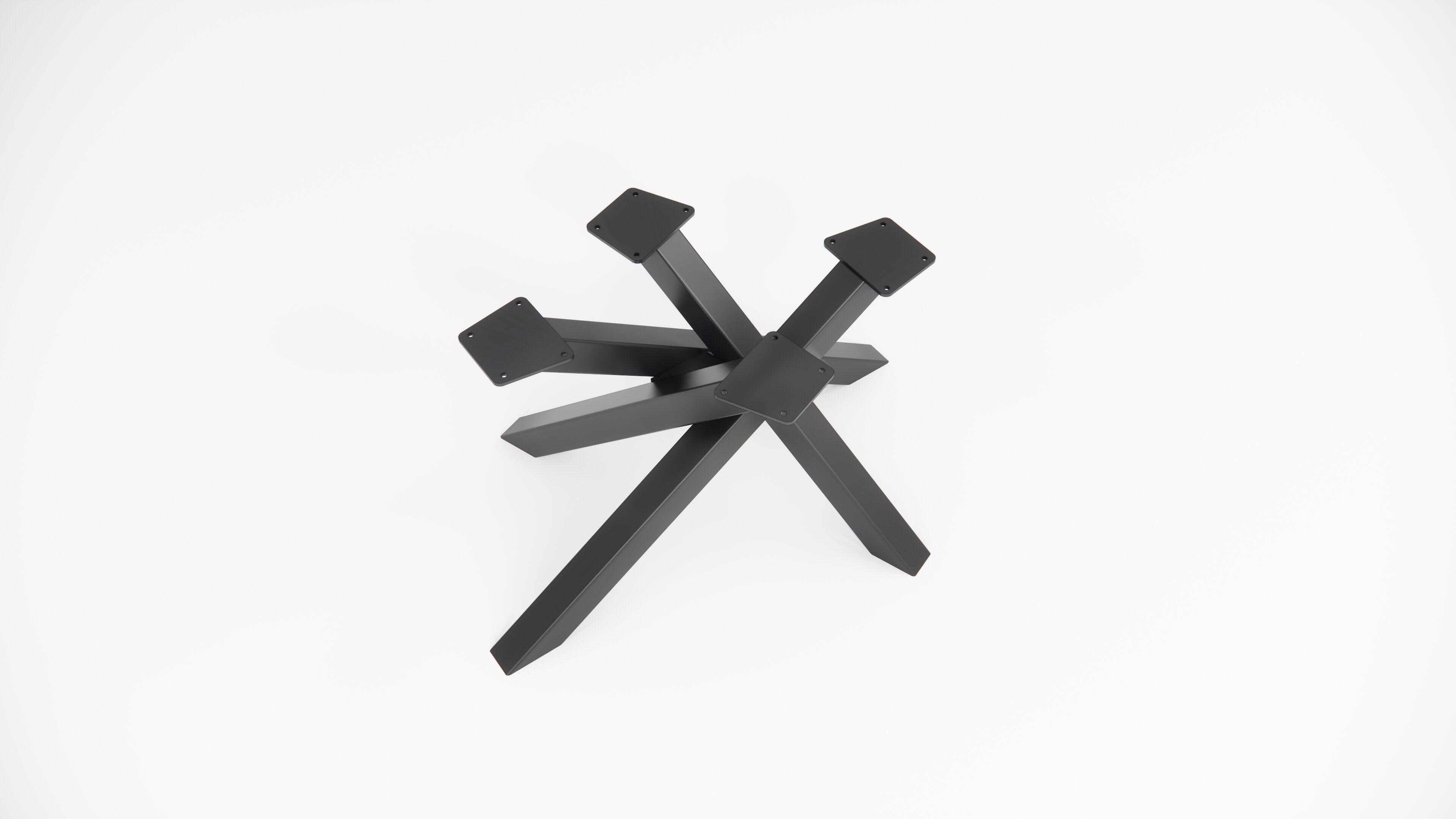 MYCADO kovová podnož na konferenčný stolík, čierna