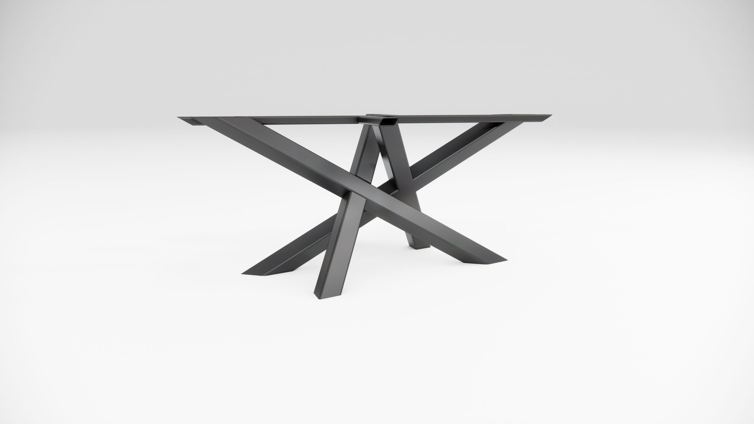 MOSAYK noha na konferenčný stolík, premium čierna