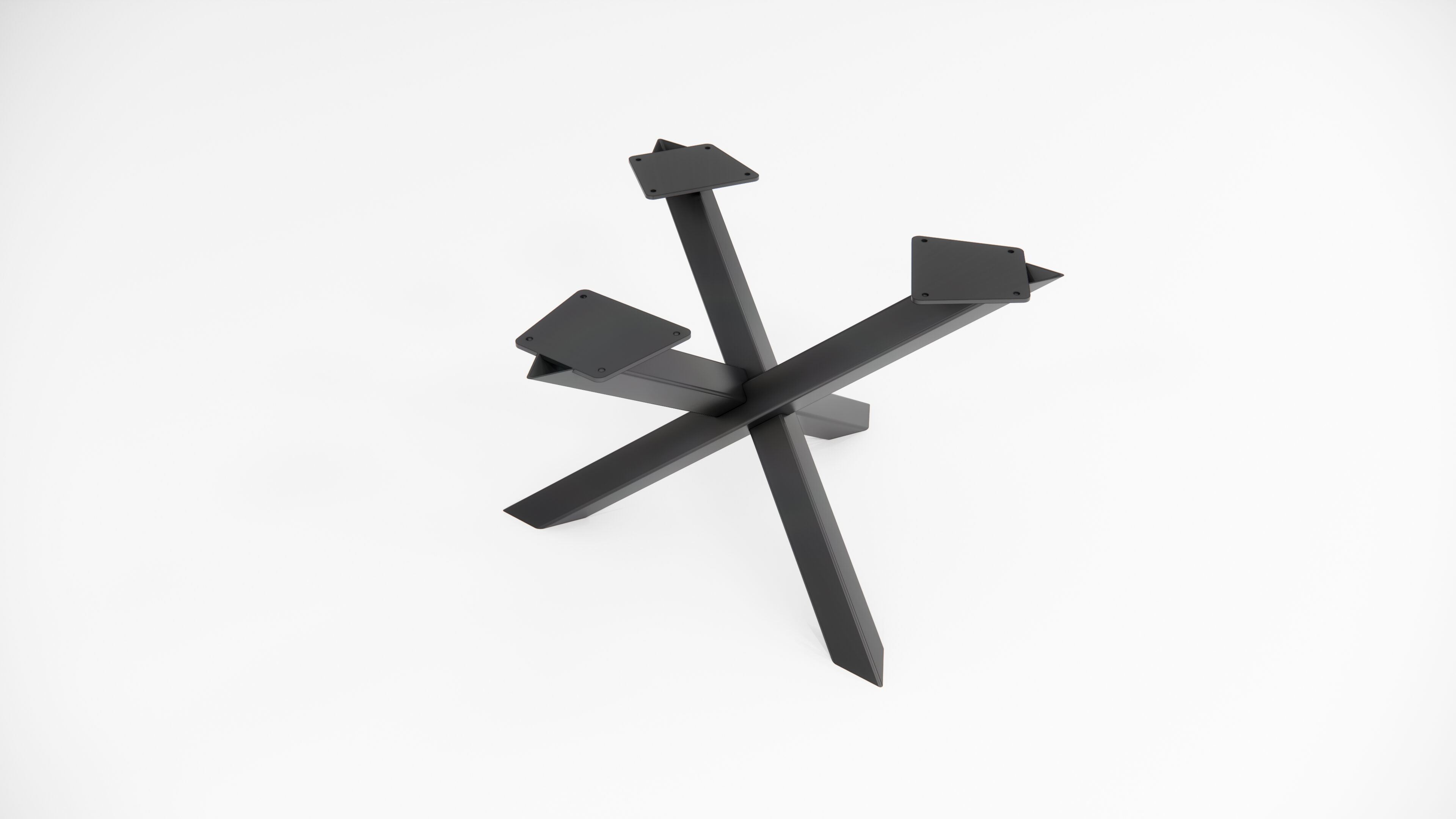 RYVERA noha na konferenčný stolík čierna