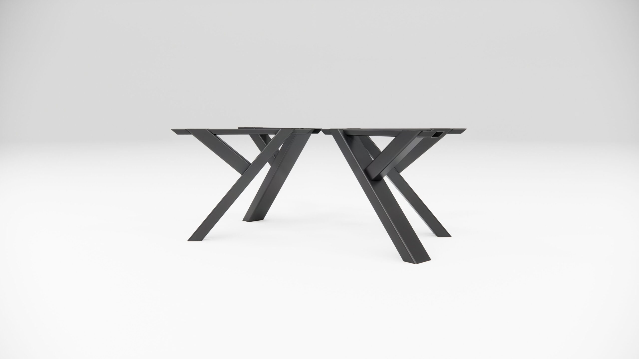 YVA noha na konferenčný stolík, premium čierna