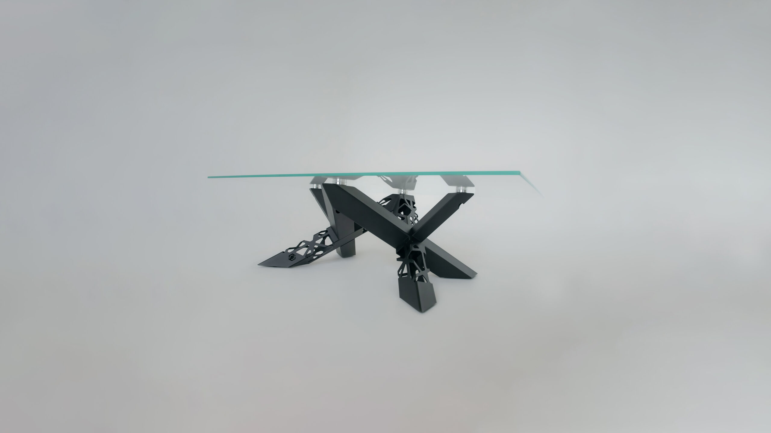 OPAK kovová noha, premium čierna