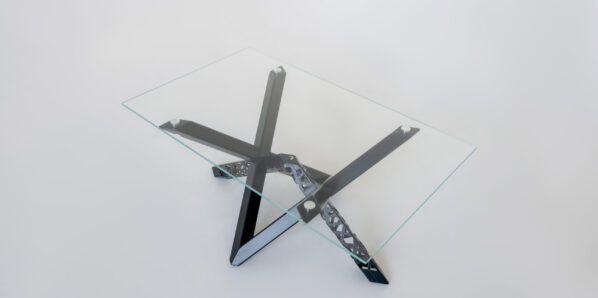 MAESTY EGYPT konferenčný stolík, čierny matný