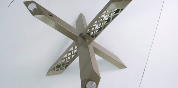 Kovové nohy VADORA, zlatá premium