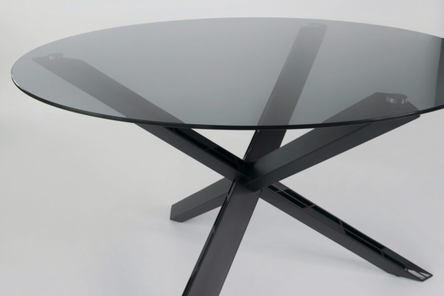 VADORA jedálenský stôl, matná čierna