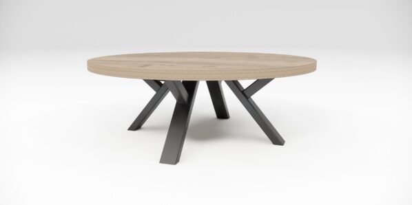 YVA konferenčný stolík, premium čierna