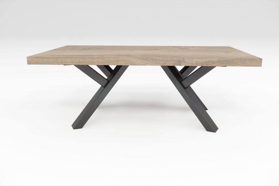 YVA noha na konferenčný stolík, kovová podnož čierna