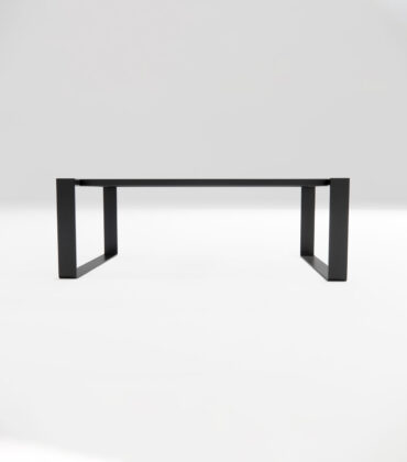 Kovová noha na konferenčný stolík PASSO, čierna