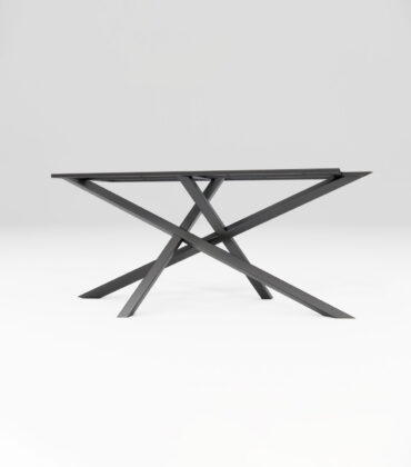 Kovová noha na konferenčný stolík MOSAYK SLIM, čierna